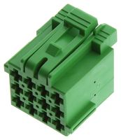 TE CONNECTIVITY - AMP 1-967622-1 AUTOMOTIVE CONN HOUSING, RCPT, 12POS