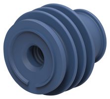 TE CONNECTIVITY - AMP 1355437-2 SINGLE WIRE SEAL, SILICONE, BLUE