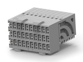 TE CONNECTIVITY 2065883-1 BACKPLANE CONN, RCPT, 6R/60POS, 2.5MM