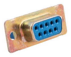 AMP - TE CONNECTIVITY 205161-1 D-SUB HOUSING, RCPT, 9WAYS, DE, STEEL