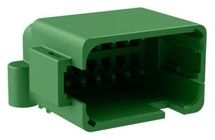 AMPHENOL SINE/TUCHEL ATF13-12PC-BM11 AUTOMOTIVE CONNECTOR, R/A, RCPT, 12POS