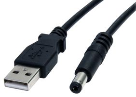 STARTECH USB2TYPEM LEAD, USB-5.5MM 5V DC, TYPE M BARREL 1M
