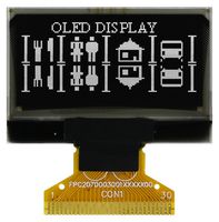 MIDAS DISPLAYS MCOT128064P1V-WM OLED MODULE, 128 X 64P, COT, 3V