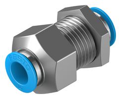 FESTO QSS-10-F PUSH-IN BULKHEAD FITTING, 10MM, M20 X 1
