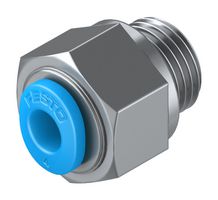 FESTO QSM-G1/8-4 PUSH-IN FITTING, 4MM, G1/8