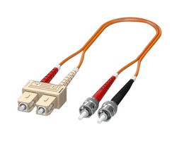 PHOENIX CONTACT 1115574 FIBRE CABLE, ST DUPLEX-SC DUPLEX, MM, 1M