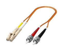 PHOENIX CONTACT 1115584 FIBRE CABLE, LC DUPLEX-ST DUPLEX, MM, 5M