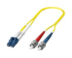 PHOENIX CONTACT 1115597 FIBRE CABLE, LC DUPLEX-ST DUPLEX, 500MM