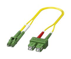 PHOENIX CONTACT 1115611 FIBRE CABLE, LC DUPLEX-SC DUPLEX, SM, 3M