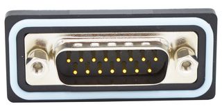 NORCOMP SDF-V15-113L011 D SUB CONN, PLUG, DA, 15POS, SOLDER