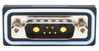 NORCOMP CDFR7W2113L411 COMBO D-SUB CONN, R/A PLUG, DA-7W2, IP67