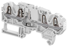 TE CONNECTIVITY - ENTRELEC 1SNK705711R0000 TERMINAL BLOCK, DINRAIL, 4POS, 12AWG