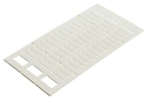 TE CONNECTIVITY - ENTRELEC 1SNK140000R0000 MARKER CARD, BLANK, WHT, TERMINAL BLOCK