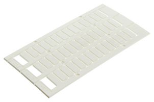 TE CONNECTIVITY - ENTRELEC 1SNK150000R0000 MARKER CARD, BLANK, WHT, TERMINAL BLOCK