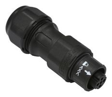 AMPHENOL LTW AD-03BFFB-QL8AP0 CIRCULAR CONNECTOR, RCPT, 3POS, CABLE