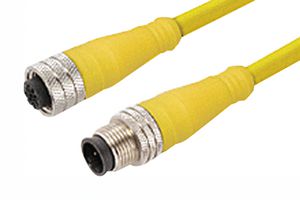 MOLEX 120066-0693 SENSOR CORD, 4P M12 RCPT-M12 PLUG, 6M