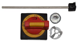 EATON MOELLER PKZ0-XRH DOOR COUPLING HANDLE RED-YELLOW*NIC*