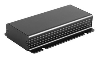 HAMMOND 1455CF1201BK ENCLOSURE, WALL MOUNT, ALUMINIUM, BLK
