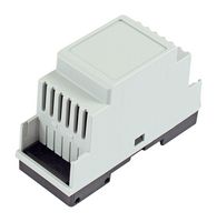 HAMMOND 1597DIN2GY ENCLOSURE, DIN RAIL, POLYCARBONATE, GREY
