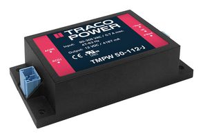 TRACO POWER TMPW 50-112-J POWER SUPPLY, AC-DC, 12V, 4.167A
