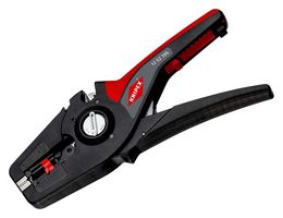 KNIPEX 12 52 195 – Automatic Insulation Stripper (28–5 AWG, 195 mm)