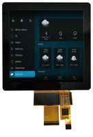 MIDAS DISPLAYS MDT0400E1ISC-RGB LCD TFT MODULE, 4", 480 X 480P, RGB