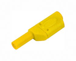 MULTICOMP PRO MP770590 SHROUDED BANANA PLUG, 32A, SOLDER, YEL