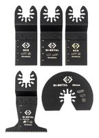 CK TOOLS T0870 MULTITOOL BLADE SET, 5PC