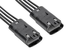 MOLEX 215312-1043 WTB CORD, MIZU-P25 4P PLUG-PLUG, 600MM