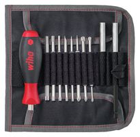 WIHA 44576 DRIVER BIT SET, 20PC ROHS COMPLIANT: YES