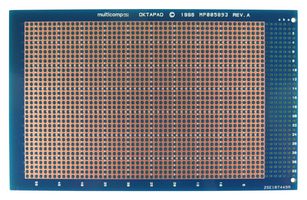 MULTICOMP PRO MP005893 PCB OKTOPAD 100X160 S EURO DOUBLE SIDED
