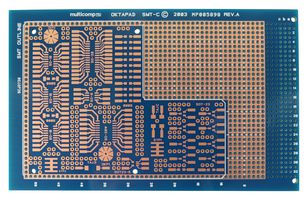 MULTICOMP PRO MP005898 PCB SMT-C 100X160 S EURO DOUBLE SIDED