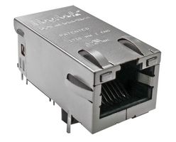 BEL MAGNETIC SOLUTIONS G27-111T-118 RJ45 CONN, R/A JACK, 8P8C, 1PORT, TH
