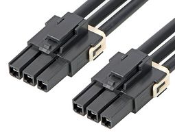 MOLEX 216400-1031 WTB CORD, MEGA-FIT RCPT/RCPT, 150MM