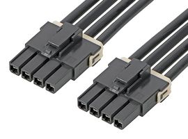 MOLEX 216400-1041 WTB CORD, MEGA-FIT RCPT/RCPT, 150MM