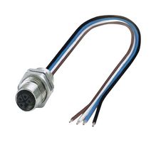 PHOENIX CONTACT 1425634 SENSOR CORD, M12 RCPT, FREE END, 0.2M