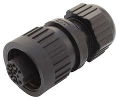 HIRSCHMANN CA6LD CIR CONN, CIRCULAR IND, 6POS