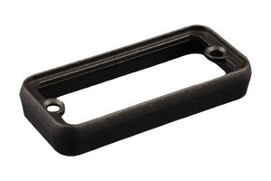HAMMOND 1455UBBK-10 OPEN BEZEL, ENCLOSURE, METAL, BLACK
