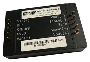 MURATA POWER SOLUTIONS IRQ-12/12.5-W80NB-C DC-DC CONVERTER, 12V, 12.5A