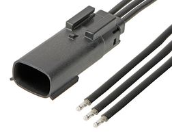 MOLEX 2162831032 WTB CABLE, 3P MX150 PLUG-FREE END, 11.8"