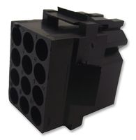 SOURIAU-SUNBANK / EATON SMS12R1 HOUSING, RECEPTACLE, 12 WAY, POLYAMIDE