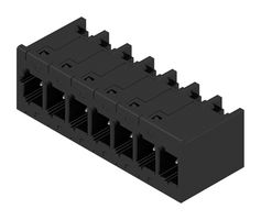WEIDMULLER 2741460000 TERMINAL BLOCK, HEADER, R/A, 7POS, TH