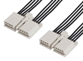 MOLEX 216330-1084 CABLE, 8P EDGELOCK RCPT-RCPT, 23.6"