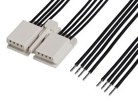MOLEX 216331-1084 CABLE, 8P EDGELOCK RCPT-FREE END, 23.6"