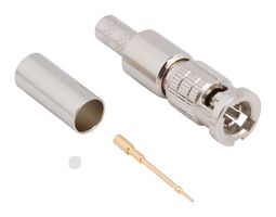 AMPHENOL RF 034-1107-12G RF COAXIAL, HD BNC PLUG, 75 OHM, CABLE