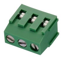WURTH ELEKTRONIK 691216510003S TERMINAL BLOCK, WTB, 3WAY, 30-12AWG