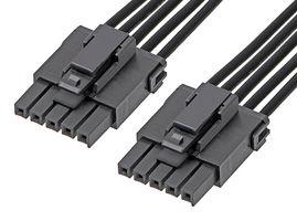 MOLEX 217465-1053 CABLE, 5P ULTRA-FIT RCPT-RCPT, 23.6"