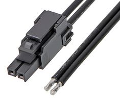 MOLEX 217466-1023 CABLE, 2P ULTRA-FIT RCPT-FREE END, 23.6"