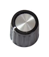 ALCOSWITCH - TE CONNECTIVITY PKG40B1/8 KNOB, ROUND SHAFT, PHENOLIC, 11.1MM