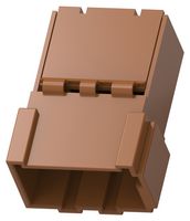 AMP - TE CONNECTIVITY 969191-4 AUTOMOTIVE HOUSING, PLUG, 8POS, BROWN